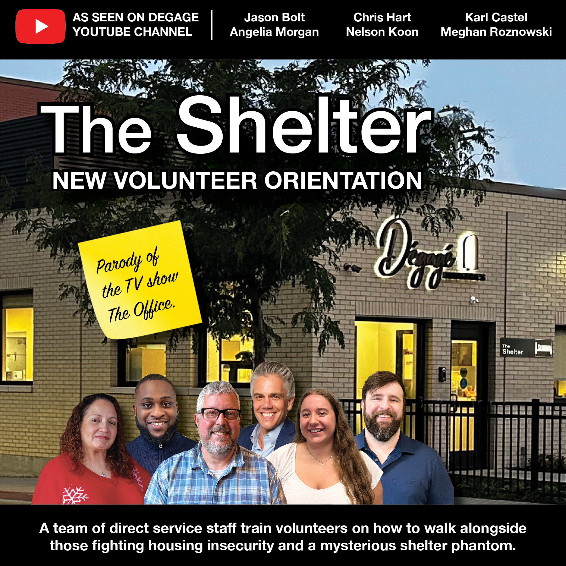 volunteer with degage ministries